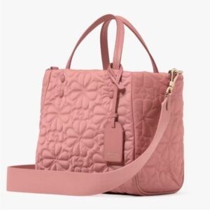 Kate Spade Small Quilted Handbag Tilly Cosmetic Pink